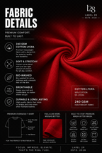 READ. IGNORED. UPGRADED. | Premium Oversized Red T-Shirt | Label 28