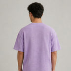 Waffle Boxy Fit Tee Under ₹699 | Lavender